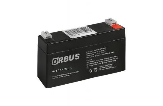 Orbus 6v 1.3 Ah Kuru Akü