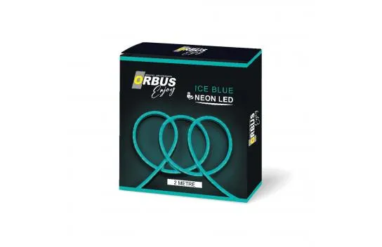 Orbus Usb'li Neon Şerit Led 2 M Iceblue