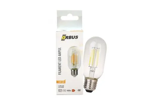 Orbus Orb-tc45 4w Clear Sarı Işık E27 400lm 0 Yorum