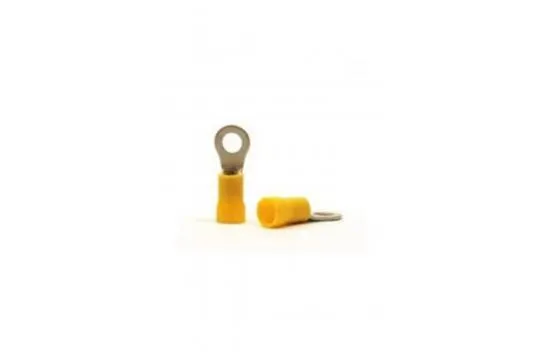 Eyu-806 Yellow 100 Pieces Insulated Cable Lugs