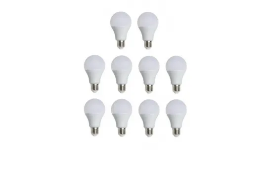 Versus 9W E27 White Light Led Bulb 10 Pieces